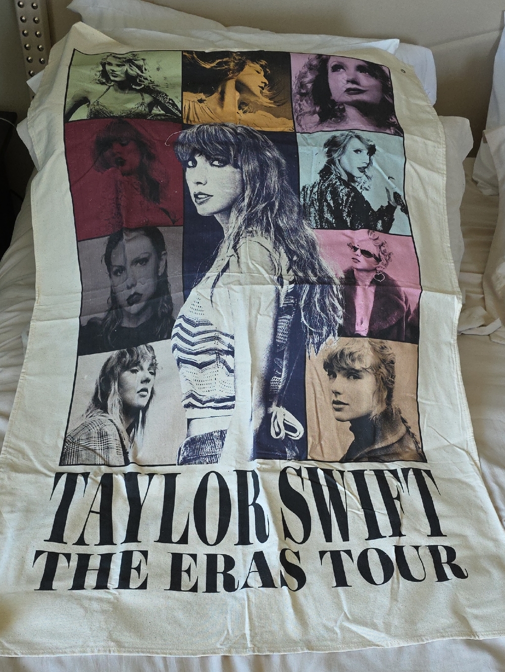 Taylor Swift Multi-Color Eras Tour Collage Tapestry